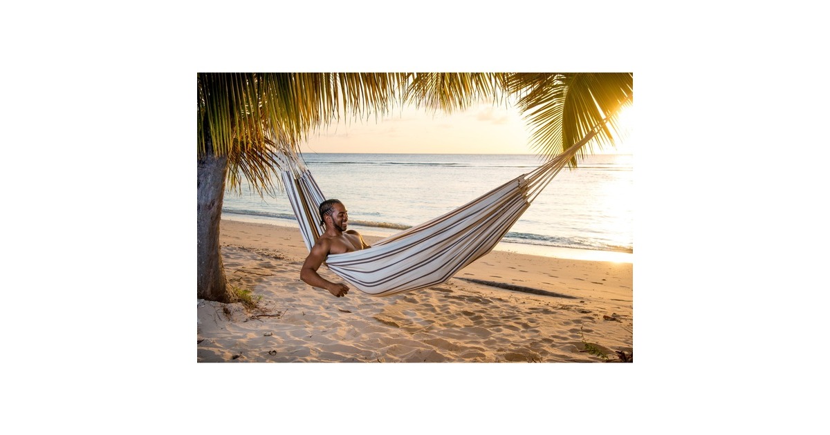 Amazonas Hängematte Barbados CappucinoAZ-1018280, Camping-Hängematte(weiß)
