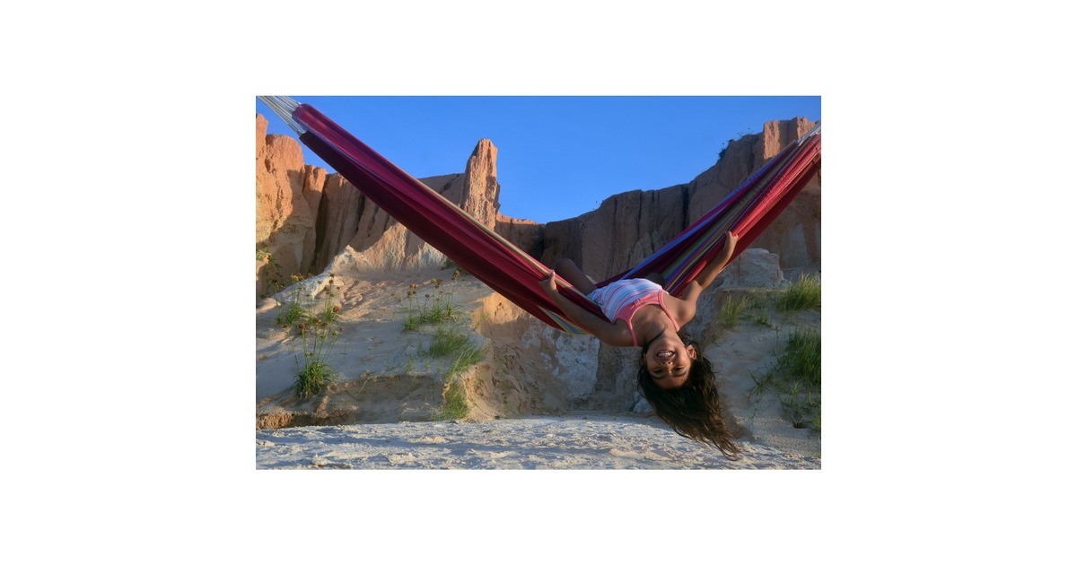 Amazonas Hängematte Barbados Grenadine AZ-1018150, Camping-Hängematte