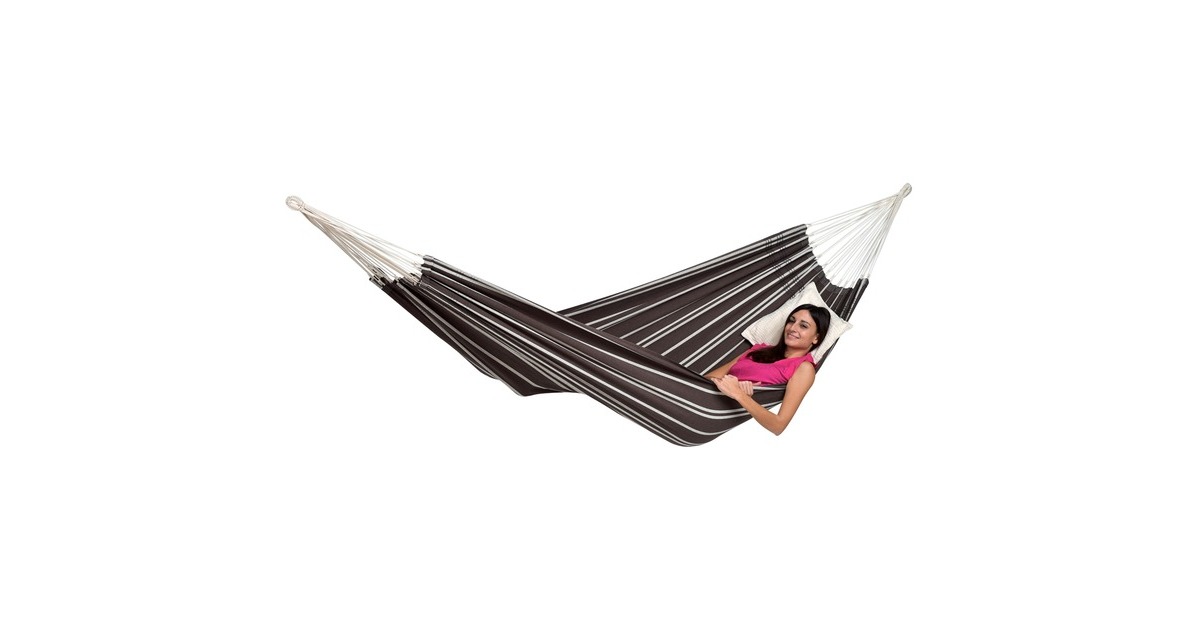 Amazonas Hängematte Barbados Mocca AZ-1018260, Camping-Hängematte(braun)