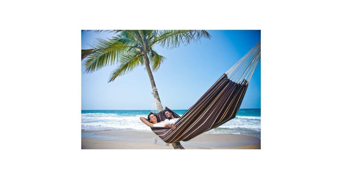 Amazonas Hängematte Barbados Mocca AZ-1018260, Camping-Hängematte(braun)