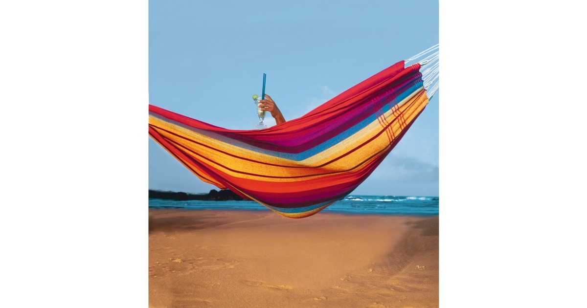 Amazonas Hängematte Barbados RainbowAZ-1018160, Camping-Hängematte