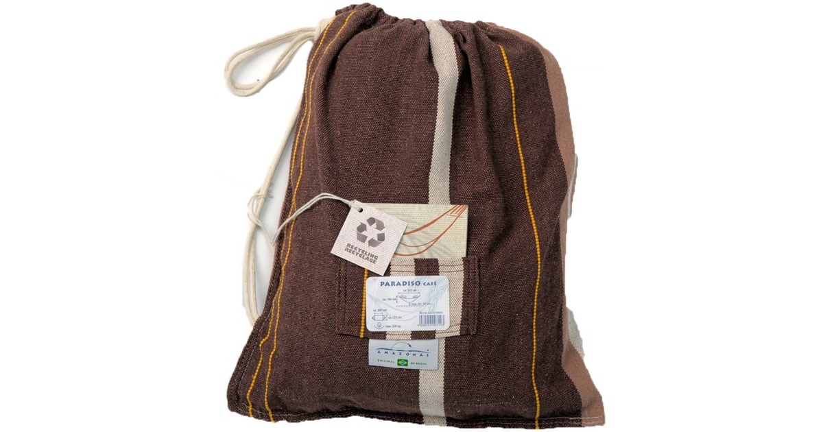 Amazonas Hängematte Paradiso Café AZ-1019900, Camping-Hängematte(braun)