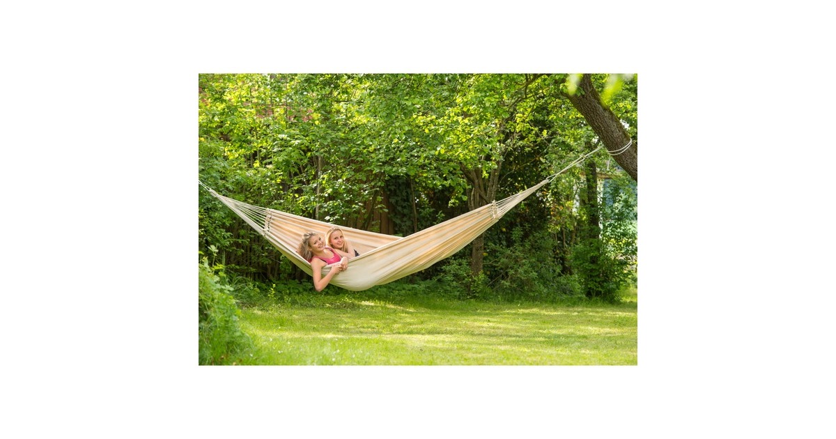 Amazonas Hängematte Paradiso natura AZ-1019600, Camping-Hängematte(weiß)