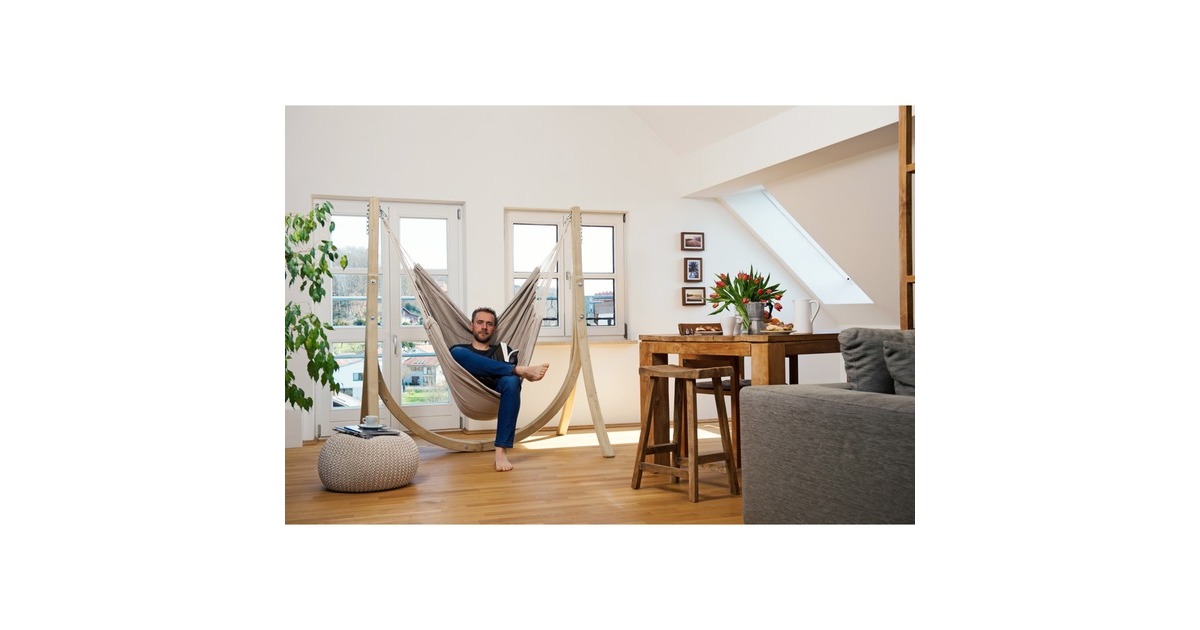 Amazonas Hängesessel Artista AZ-2030246, Camping-Hängesessel(beige)