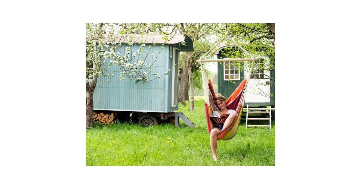 Amazonas Hängesessel Brasil Acerola AZ-2030150, Camping-Hängesessel(rot/orange)