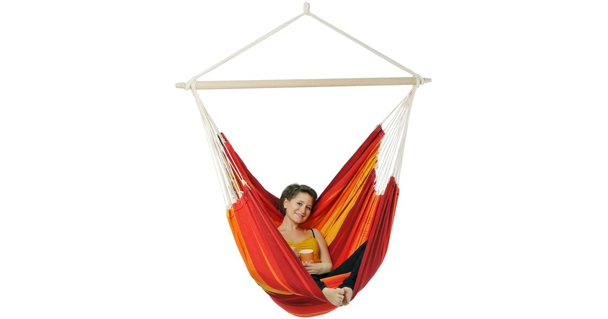 Amazonas Hängesessel Brasil Gigante Lava AZ-2030310(rot/gelb)