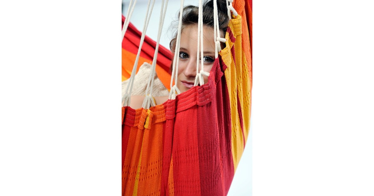 Amazonas Hängesessel Brasil Gigante Lava AZ-2030310(rot/gelb)