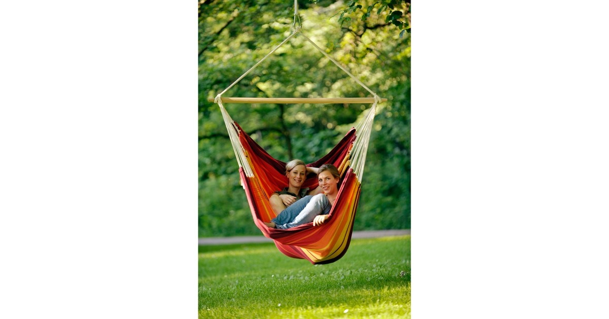 Amazonas Hängesessel Brasil Gigante Lava AZ-2030310(rot/gelb)