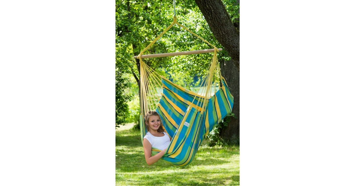 Amazonas Hängesessel Brasil LemonAZ-2030240, Camping-Hängesessel(gelb)