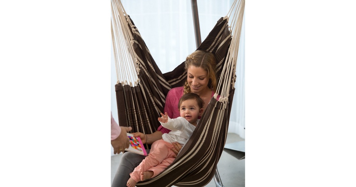 Amazonas Hängesessel Brasil MoccaAZ-2030270, Camping-Hängesessel(braun)