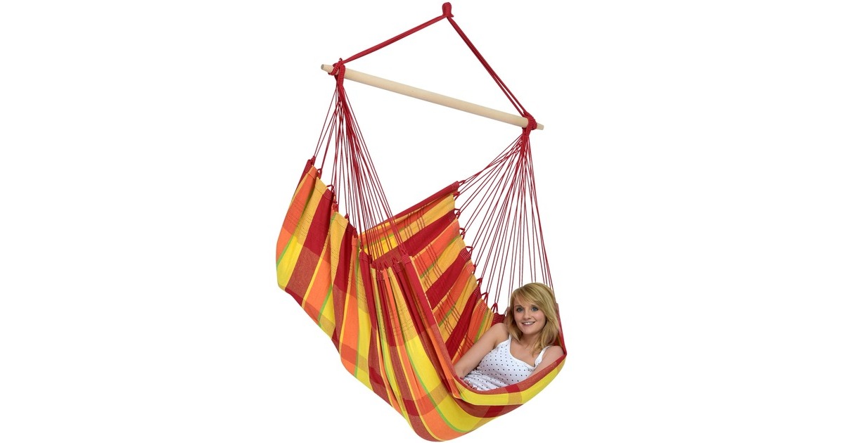 Amazonas Hängesessel Brasil PapayaAZ-2030220, Camping-Hängesessel(rot)