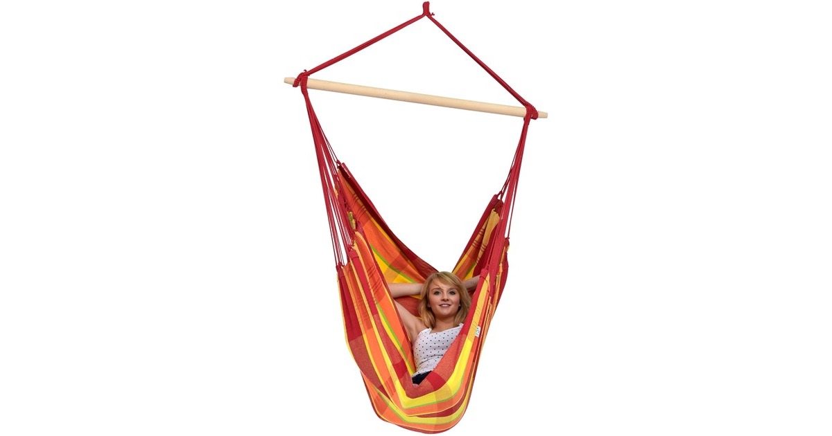 Amazonas Hängesessel Brasil PapayaAZ-2030220, Camping-Hängesessel(rot)