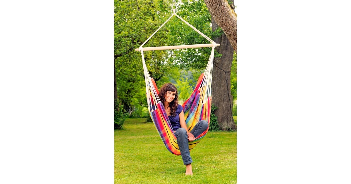 Amazonas Hängesessel Brasil RainbowAZ-2030290, Camping-Hängesessel(blau)