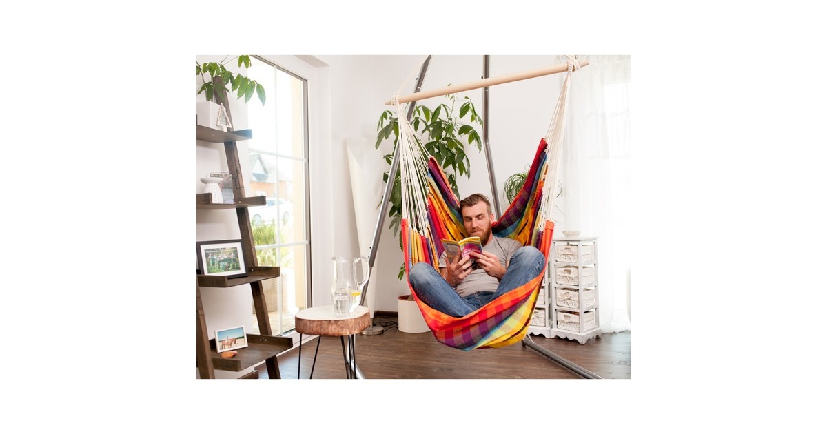 Amazonas Hängesessel Brasil RainbowAZ-2030290, Camping-Hängesessel(blau)