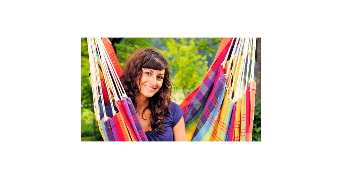 Amazonas Hängesessel Brasil RainbowAZ-2030290, Camping-Hängesessel(blau)