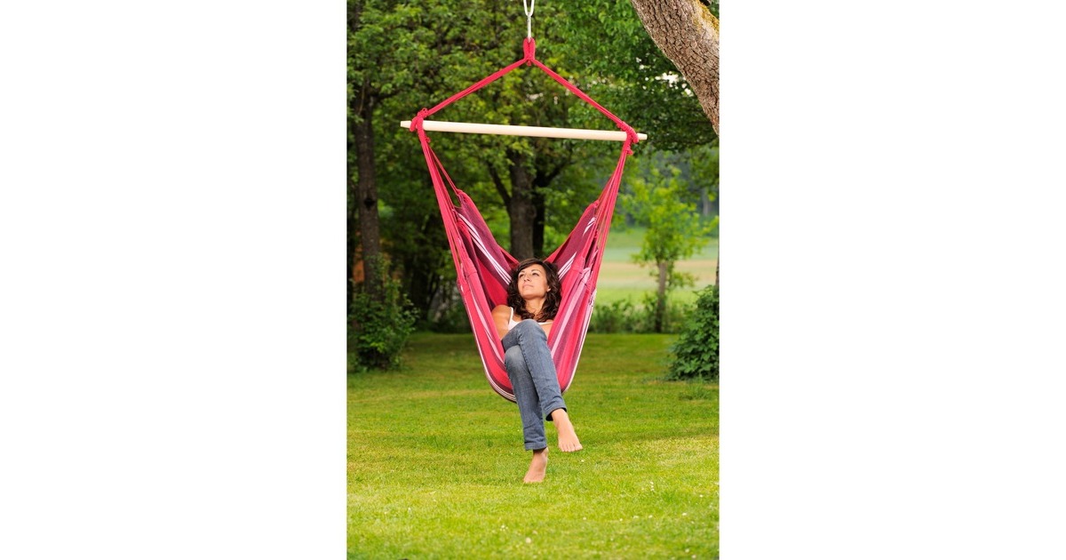 Amazonas Hängesessel Havanna Fuego AZ-2020240, Camping-Hängesessel(rot)