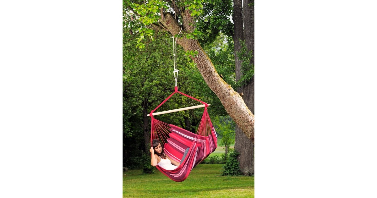 Amazonas Hängesessel Havanna Fuego AZ-2020240, Camping-Hängesessel(rot)