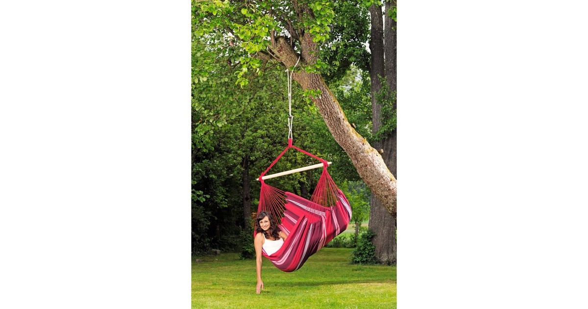 Amazonas Hängesessel Havanna Fuego AZ-2020240, Camping-Hängesessel(rot)