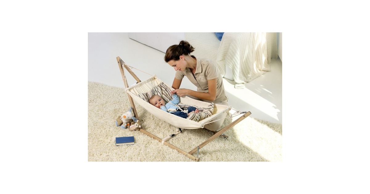 Amazonas Koala Set AZ-4060000, Hängematte(creme, Mit Gestell)