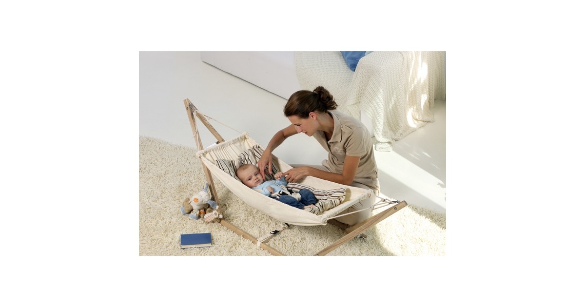 Amazonas Koala Set AZ-4060000, Hängematte(creme, Mit Gestell)