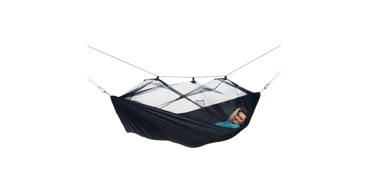 Amazonas Moskito Traveller Extreme AZ-1030220, Camping-Hängematte(schwarz)