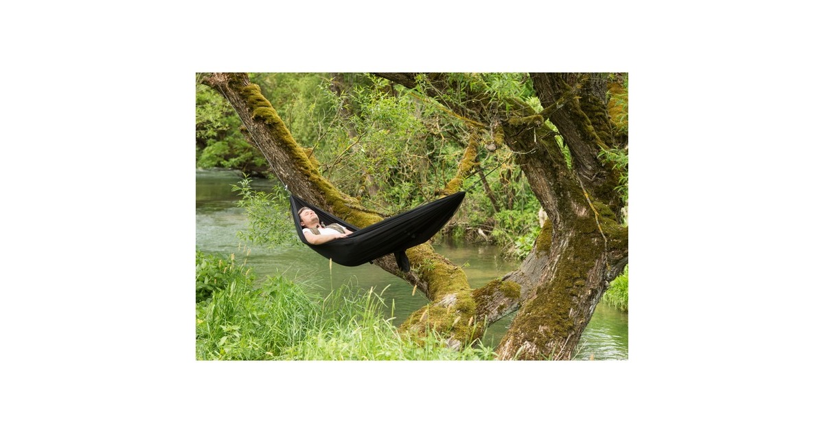 Amazonas Moskito Traveller Extreme AZ-1030220, Camping-Hängematte(schwarz)