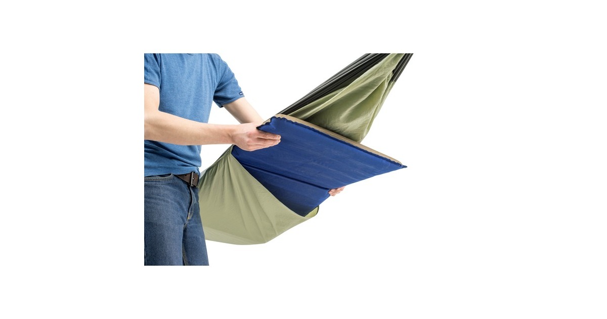 Amazonas Moskito-Traveller Thermo XXL AZ-1030235, Camping-Hängematte(braun/beige)