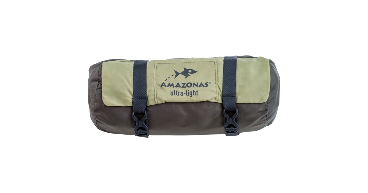 Amazonas Moskito-Traveller Thermo XXL AZ-1030235, Camping-Hängematte(braun/beige)