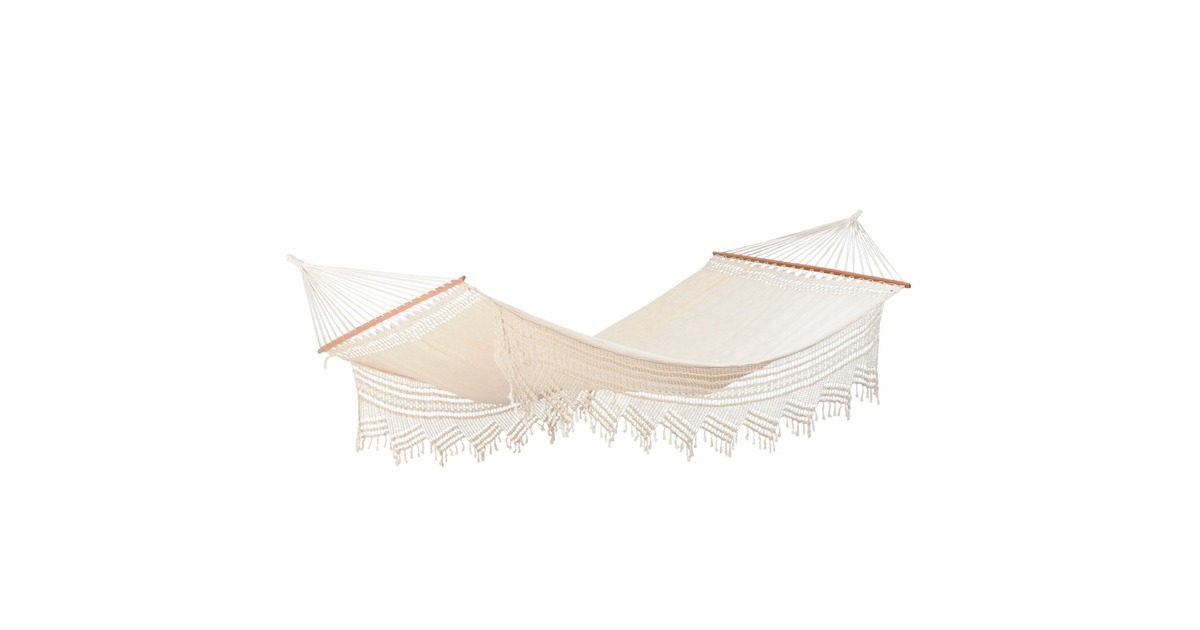 Amazonas Palacio Natura AZ-1062100, Camping-Hängematte(weiß, Mit Spreizstäben) Amazonas Palacio Natura AZ-1062100, Camping-Hängematte(weiß, Mit Spreizstäben)