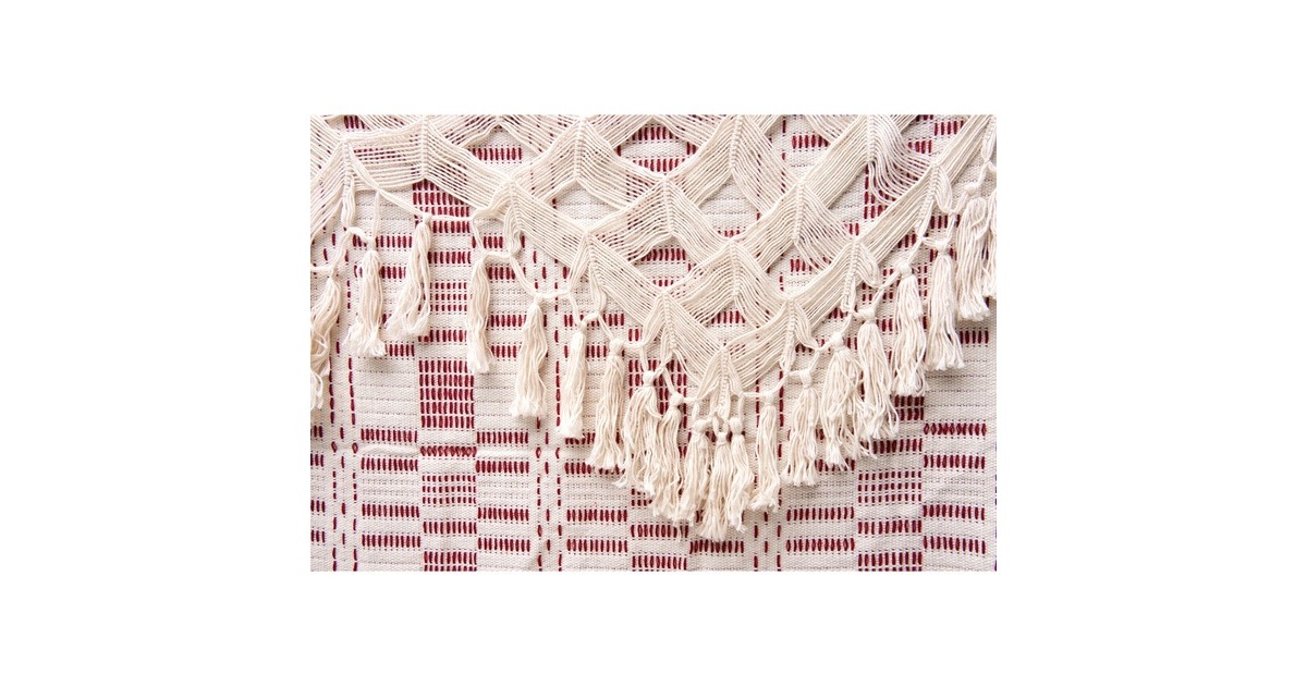 Amazonas Rio Bordeaux AZ-1019110, Camping-Hängematte(weiß/rot)