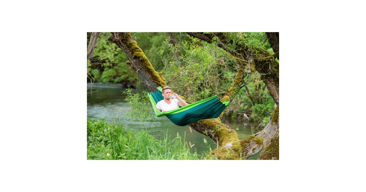 Amazonas Silk Traveller Forest AZ-1030170, Camping-Hängematte(grün)