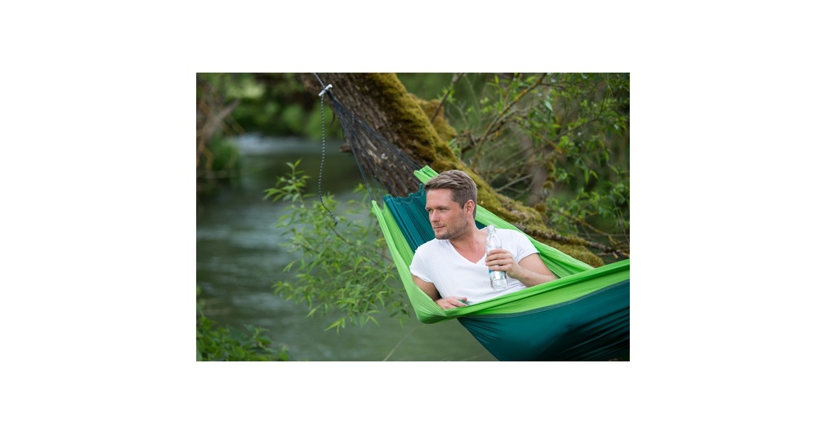 Amazonas Silk Traveller Forest AZ-1030170, Camping-Hängematte(grün)