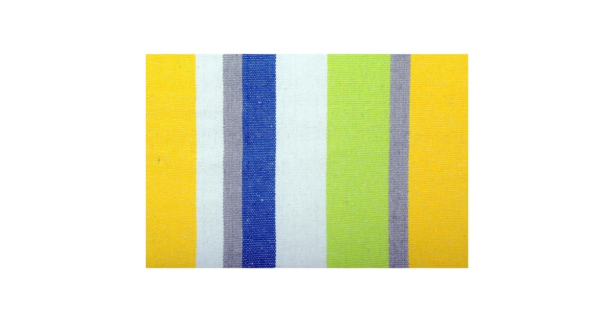 Amazonas Tonga Kolibri AZ-1066105, Camping-Hängematte(gelb/blau, Mit Spreizstäben)