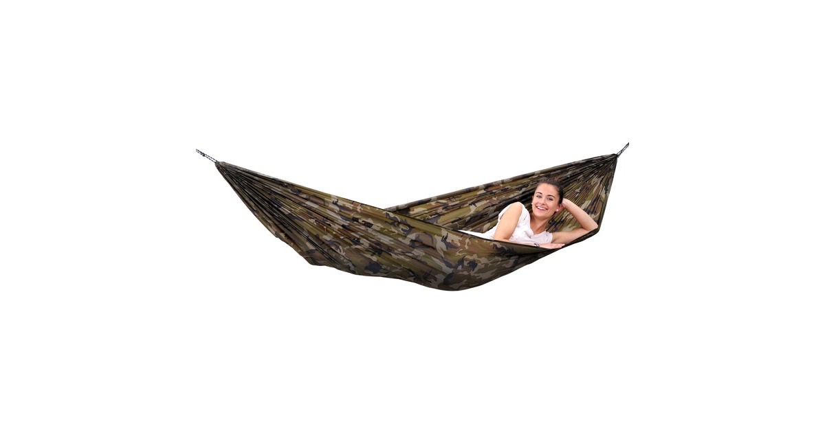 Amazonas Travel Set Camouflage AZ-1030260, Camping-Hängematte(tarnfarben)