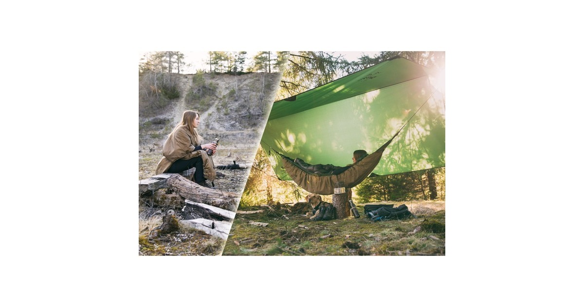 Amazonas Underquilt-Poncho AZ-1030196, Camping-Hängematte(braun)