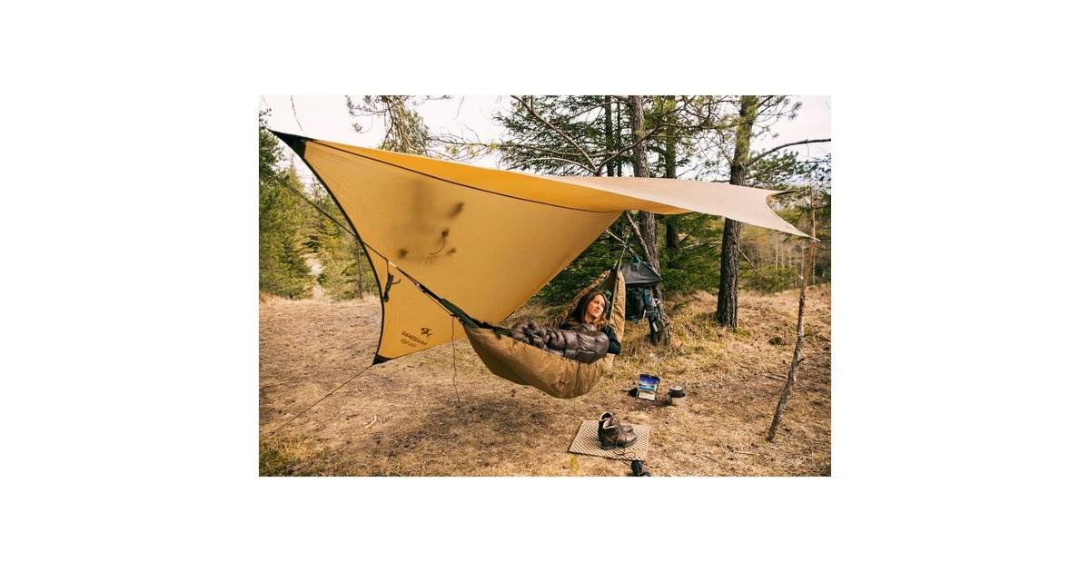 Amazonas Underquilt-Poncho AZ-1030196, Camping-Hängematte(braun)