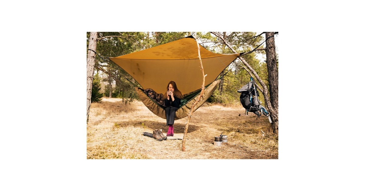 Amazonas Underquilt-Poncho AZ-1030196, Camping-Hängematte(braun)
