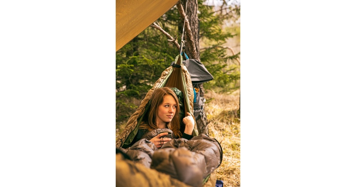 Amazonas Underquilt-Poncho AZ-1030196, Camping-Hängematte(braun)