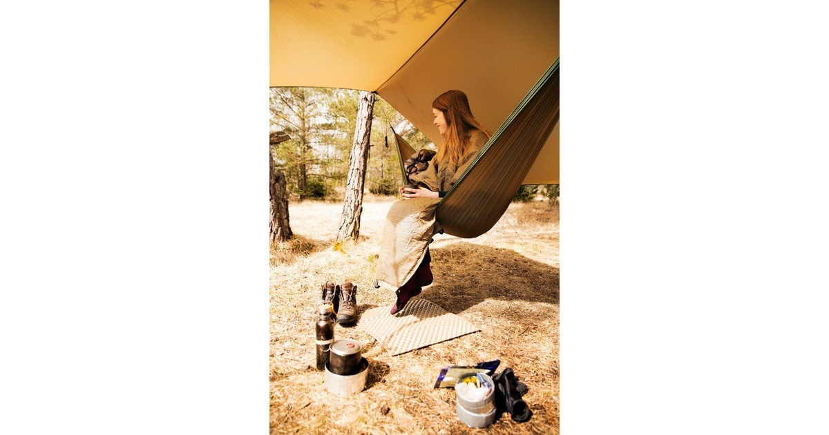 Amazonas Underquilt-Poncho AZ-1030196, Camping-Hängematte(braun)