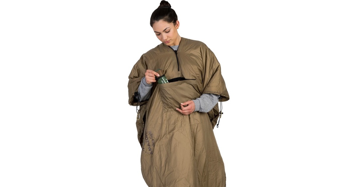 Amazonas Underquilt-Poncho AZ-1030196, Camping-Hängematte(braun)