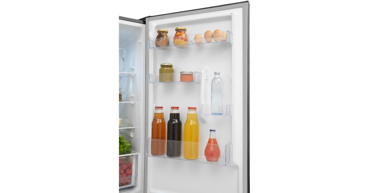 Amica KGCL 388 160 S, Kühl-/Gefrierkombination(edelstahl (dunkel))