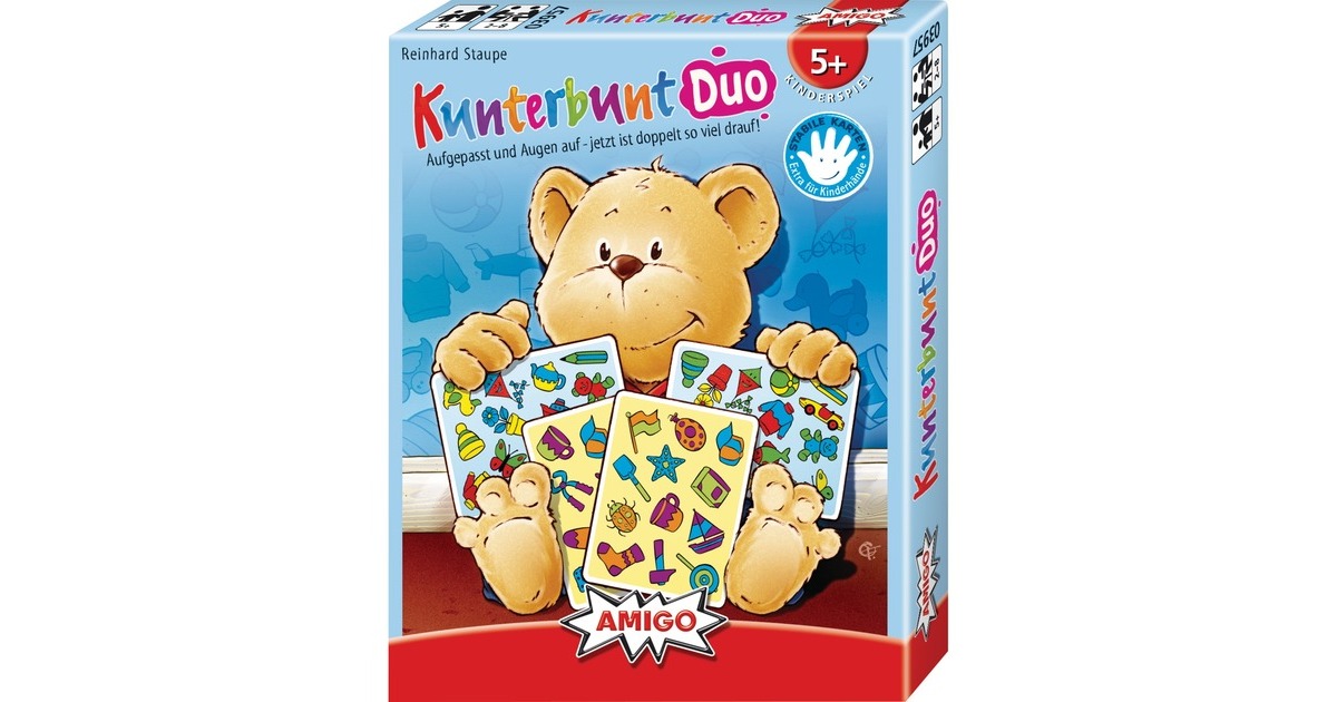 Amigo Kunterbunt Duo, Kartenspiel