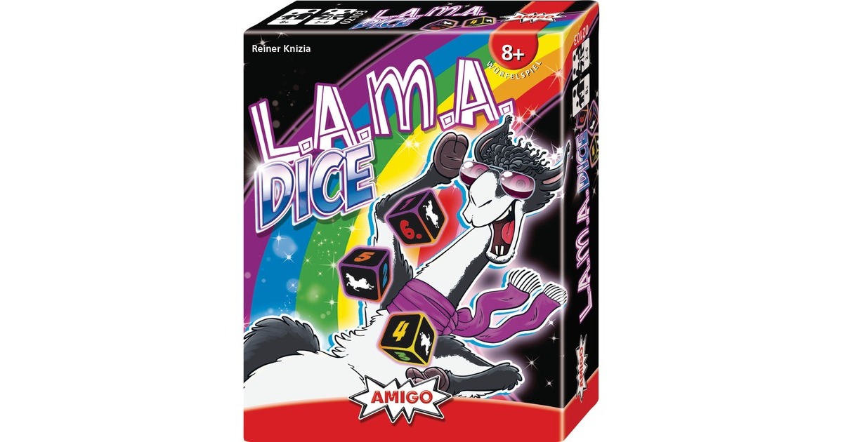 Amigo LAMA Dice, Kartenspiel