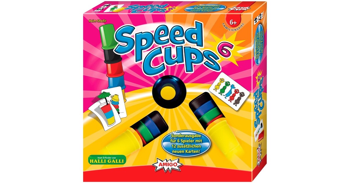 Amigo Speed Cups 6, Geschicklichkeitsspiel