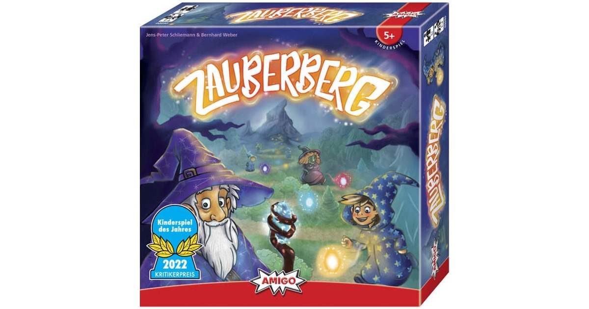 Amigo Zauberberg, Brettspiel(Kinderspiel des Jahres 2022)