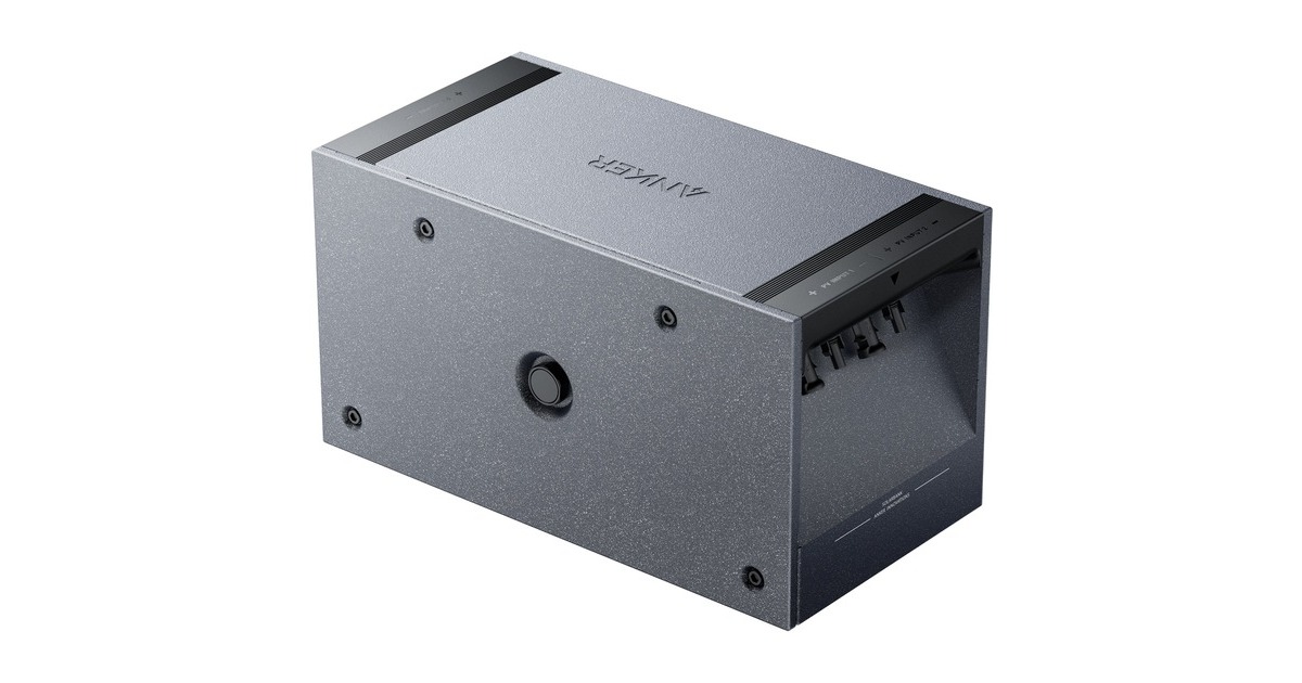 Anker SOLIX Solarbank E1600, 0% MWST, Powerstation(grau, 800 Watt, 1.600 Wh)