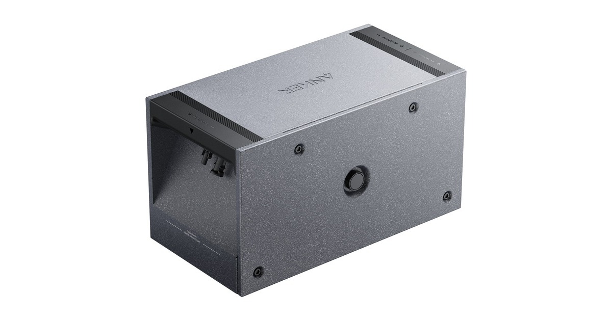 Anker SOLIX Solarbank E1600, 0% MWST, Powerstation(grau, 800 Watt, 1.600 Wh)