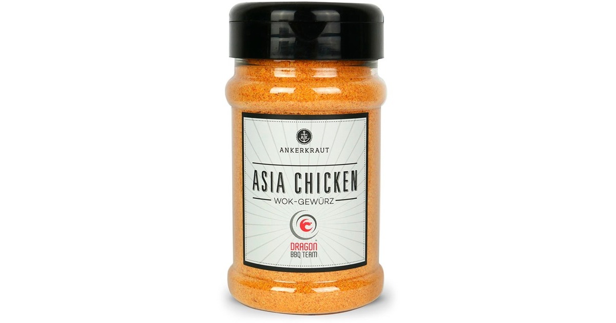 Ankerkraut Asia Chicken, Gewürz(190 g, Streudose)