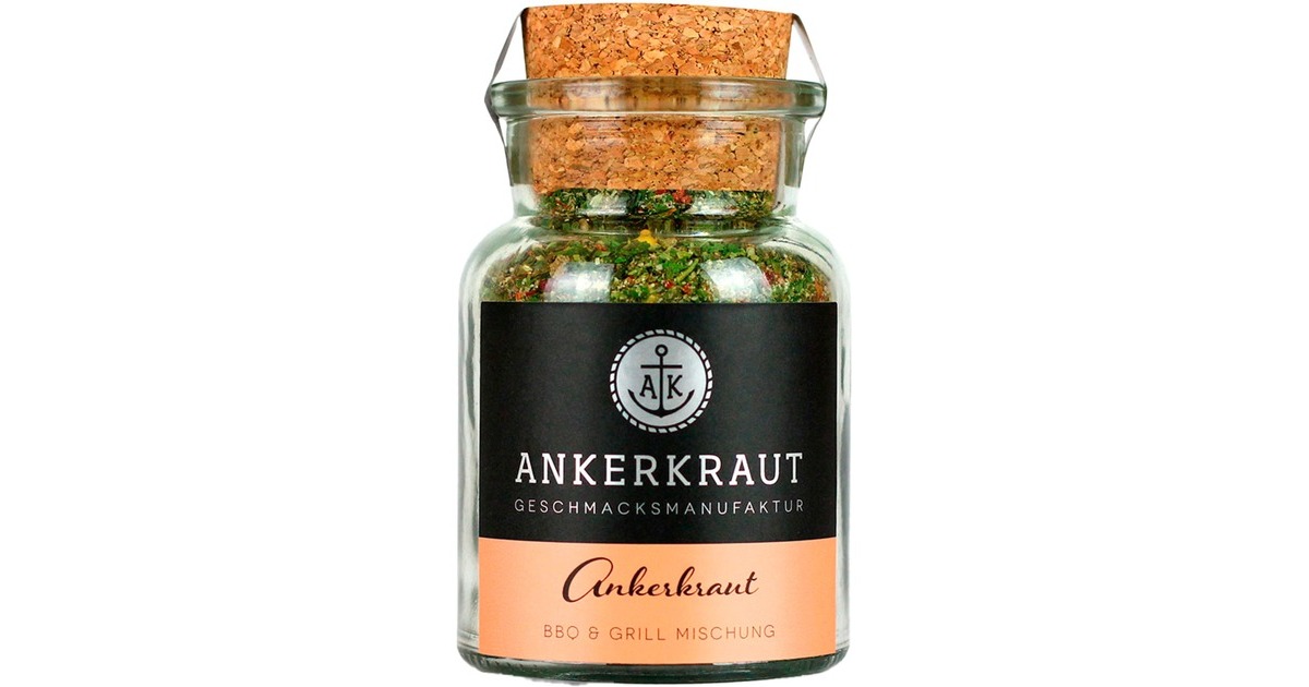 Ankerkraut BBQ, Gewürz(75 g, Korkenglas)