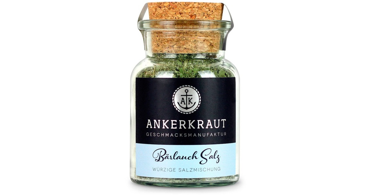 Ankerkraut Bärlauch Salz, Gewürz(115 g, Korkenglas)